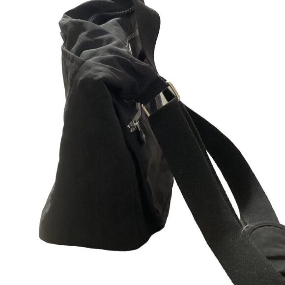 MHCNLL Anti-theft RFID Water-Resistant Nylon Crossbody Travel Bag Black 153F - Picture 5 of 9